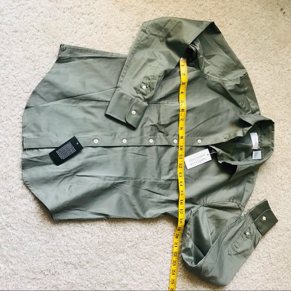 NWT Van-Heusen Green Top Size S - Picture 3 of 7